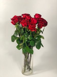 raudonos rožės